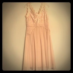 Pink dress - light and airy!